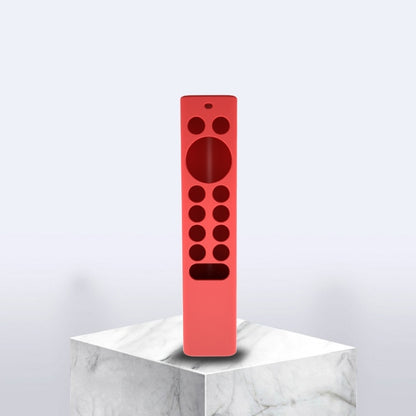 2 PCS Y7 Remote Control Silicone Protective Cover For NVIDIA Shield TV Pro/4K HDR(Red) - Remote Control Covers by buy2fix | Online Shopping UK | buy2fix