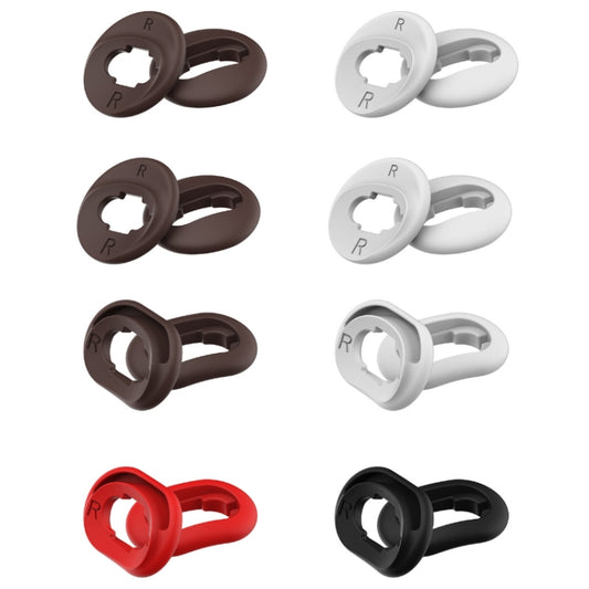 2 Sets Bluetooth Earphone Silicone Earplug Caps For Samsung Galaxy Buds Live(White-2 Pairs) - Anti-dust & Ear Caps by buy2fix | Online Shopping UK | buy2fix