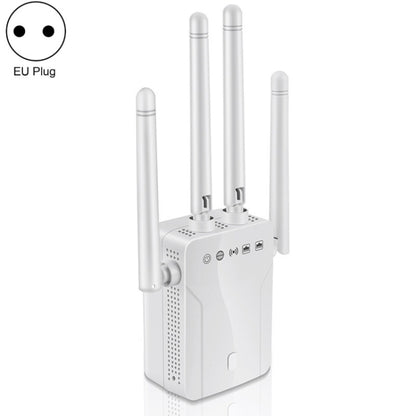 M-95B 300M Repeater WiFi Booster Wireless Signal Expansion Amplifier(White - EU Plug) - Broadband Amplifiers by buy2fix | Online Shopping UK | buy2fix
