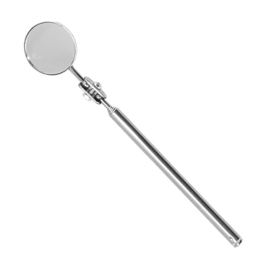 Car Repair Detection Mirror Universal Folding Telescopic Mirror Welding Chassis Inspection Mirror, Model: Silver 50mm - Inspection Tools by buy2fix | Online Shopping UK | buy2fix
