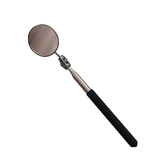Car Repair Detection Mirror Universal Folding Telescopic Mirror Welding Chassis Inspection Mirror, Model: Black Handle 50mm - Inspection Tools by buy2fix | Online Shopping UK | buy2fix