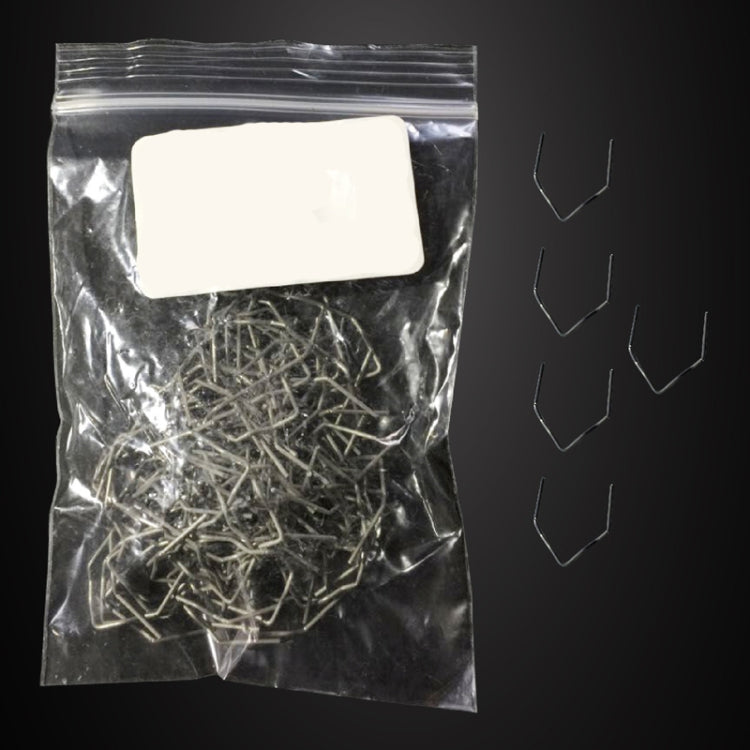 500pcs /Pack Auto Bumper Plastic Repair Welding Machine Hot Melt Plastic Welding Tool Welding Wire Patch, Style: Patch 9 0.6mm - Trunk & Bumper Accessories by buy2fix | Online Shopping UK | buy2fix