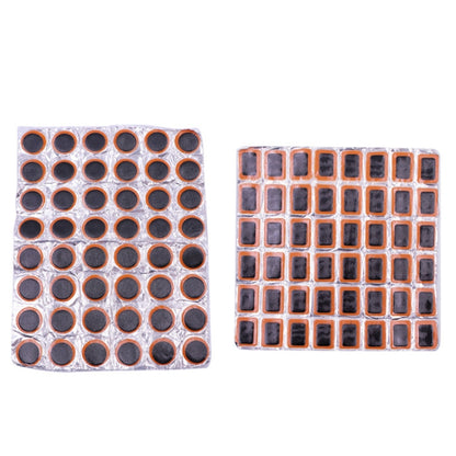 48pcs /Sheet Car Vacuum Tire Film Bicycle Motorcycle Tire Repair Film, Style: Square - Tire Repair & Installation Tools by buy2fix | Online Shopping UK | buy2fix