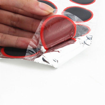 48pcs /Sheet Car Vacuum Tire Film Bicycle Motorcycle Tire Repair Film, Style: Square - Tire Repair & Installation Tools by buy2fix | Online Shopping UK | buy2fix