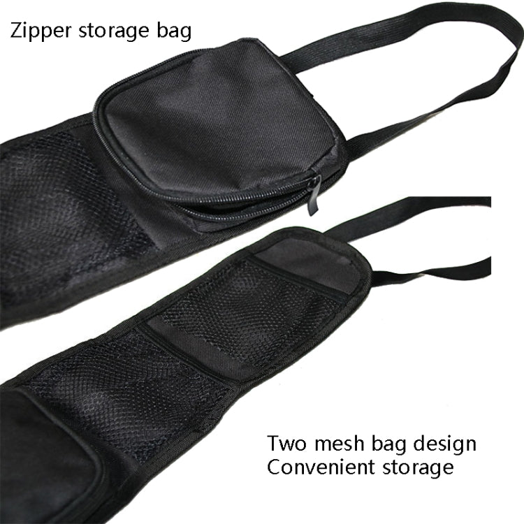 Car Storage Bag Car Chair Back Side Hanging Bag(Black) by buy2fix