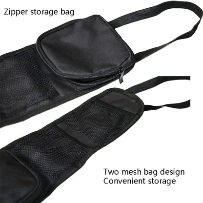 Car Storage Bag Car Chair Back Side Hanging Bag(Black) by buy2fix