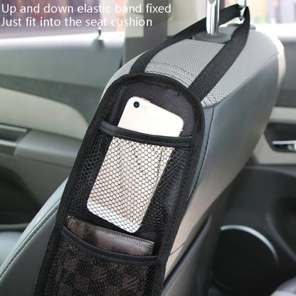 Car Storage Bag Car Chair Back Side Hanging Bag(Black) by buy2fix