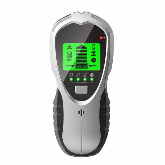 SH201 4 In 1 Multifunctional Digital Metal Detector Wall Detector(Silver Black) - Metal Detector by buy2fix | Online Shopping UK | buy2fix