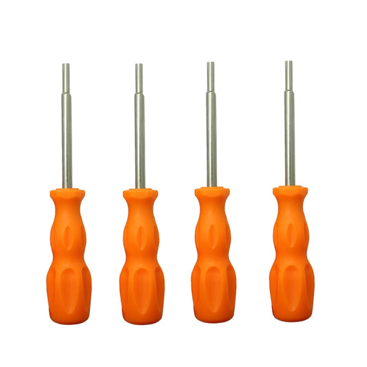 4 PCS Disassembly Tool Screwdriver Sleeve Applicable For Nintendo N64 / SFC / GB / NES / NGC(Orange Yellow 3.8mm) - Tools by buy2fix | Online Shopping UK | buy2fix