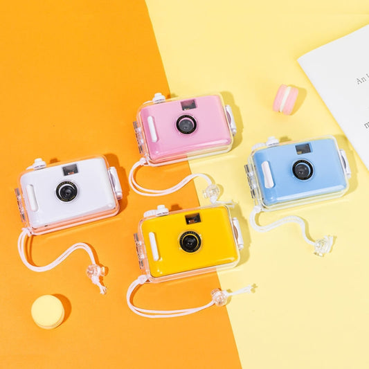 Cute Retro Film Waterproof Shockproof Camera With Disposable Film(All White Shell) - Children Cameras by buy2fix | Online Shopping UK | buy2fix