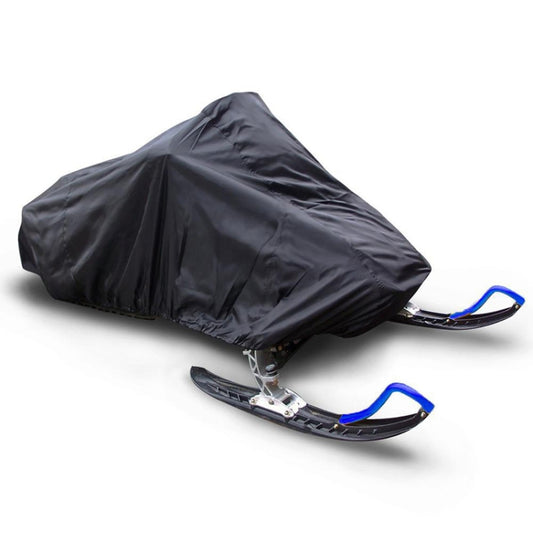 Outdoor Snowmobile Waterproof And Dustproof Cover UV Protection Winter Motorcycle Cover, Size: 368x130x121cm(Black) - Raincoat by buy2fix | Online Shopping UK | buy2fix