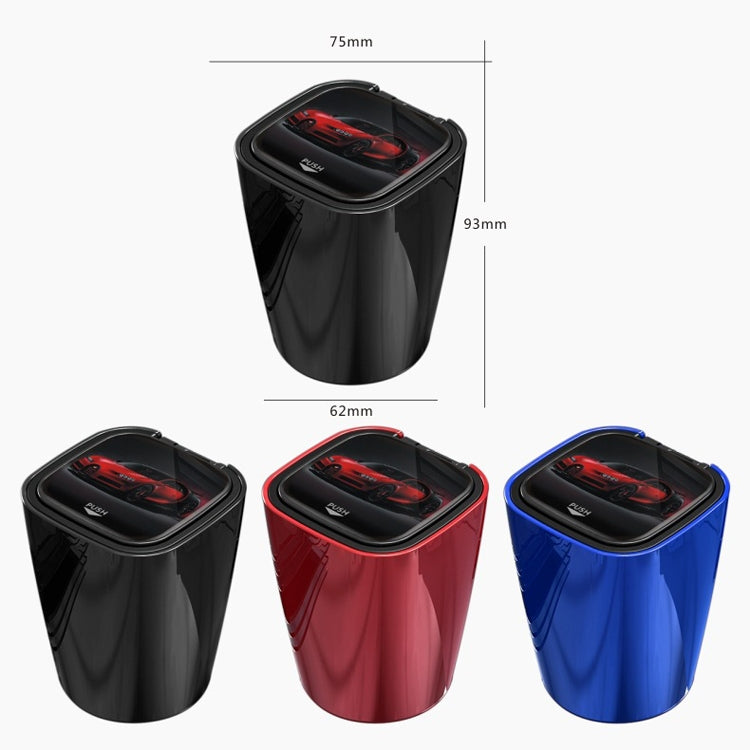 Automotive Supplies Car Loaded Ashtray(Bright Black) by buy2fix