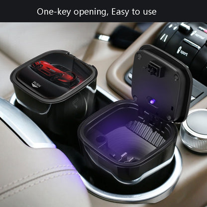 Automotive Supplies Car Loaded Ashtray(Crystal Red) by buy2fix