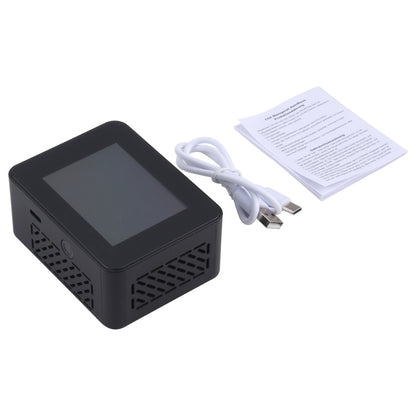 TVOC1 Portable CO2 Air Quality Formaldehyde Carbon Dioxide Detector Indoor Temperature Hygrometer with LED Digital Display(Black) - Air & Water Quality Tester by buy2fix | Online Shopping UK | buy2fix