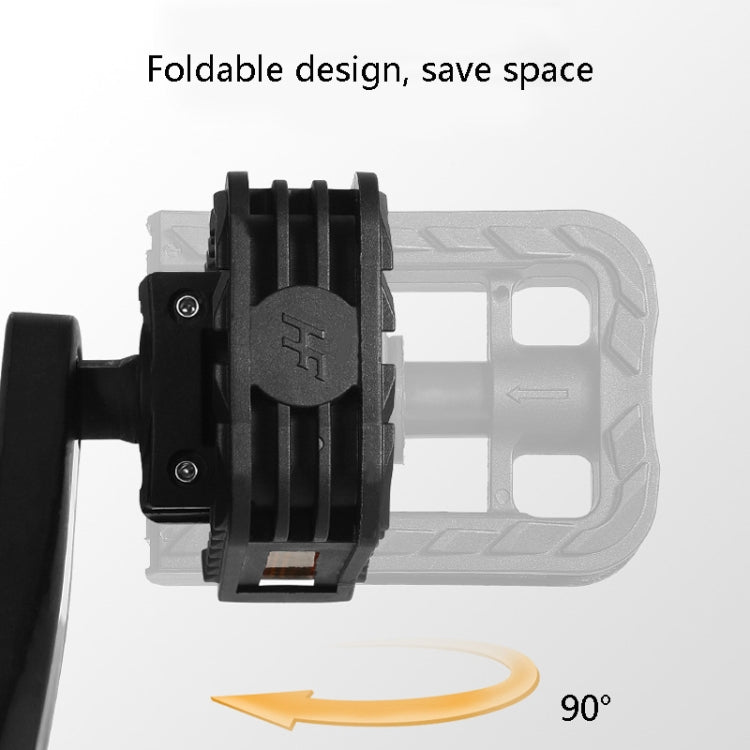 West Biking YP0802082 Bicycle Folding Pedal Bike Ball Axle Foot Pedal(Black) by West Biking