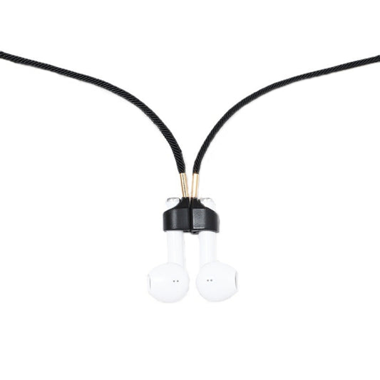 Wireless Earphones Acrylic Strong Magnetic Anti-Lost Rope For AirPods(Black) - Anti-lost & Holder by buy2fix | Online Shopping UK | buy2fix