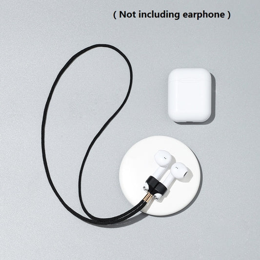 Wireless Earphones Acrylic Strong Magnetic Anti-Lost Rope For AirPods(Black) - Anti-lost & Holder by buy2fix | Online Shopping UK | buy2fix