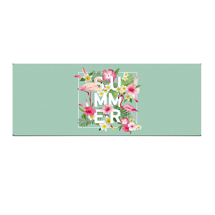 800x300x2mm Office Learning Rubber Mouse Pad Table Mat(2 Flamingo) by buy2fix