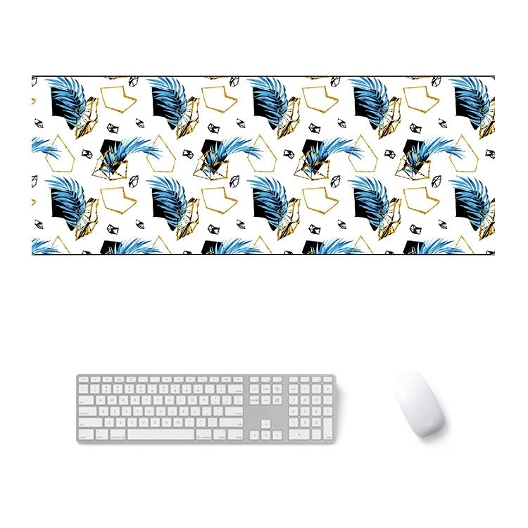 800x300x2mm Office Learning Rubber Mouse Pad Table Mat(9 Tropical Rainforest) by buy2fix