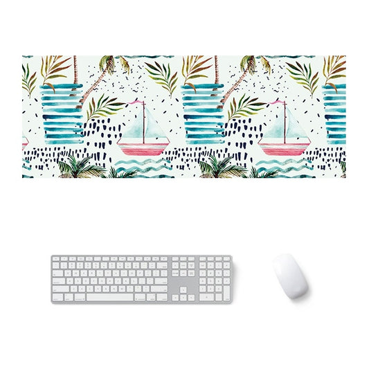800x300x4mm Office Learning Rubber Mouse Pad Table Mat(14 Tropical Rainforest) by buy2fix