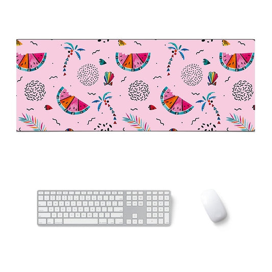 800x300x5mm Office Learning Rubber Mouse Pad Table Mat(4 Colorful Summer) by buy2fix