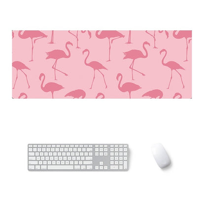 800x300x5mm Office Learning Rubber Mouse Pad Table Mat(7 Flamingo) by buy2fix