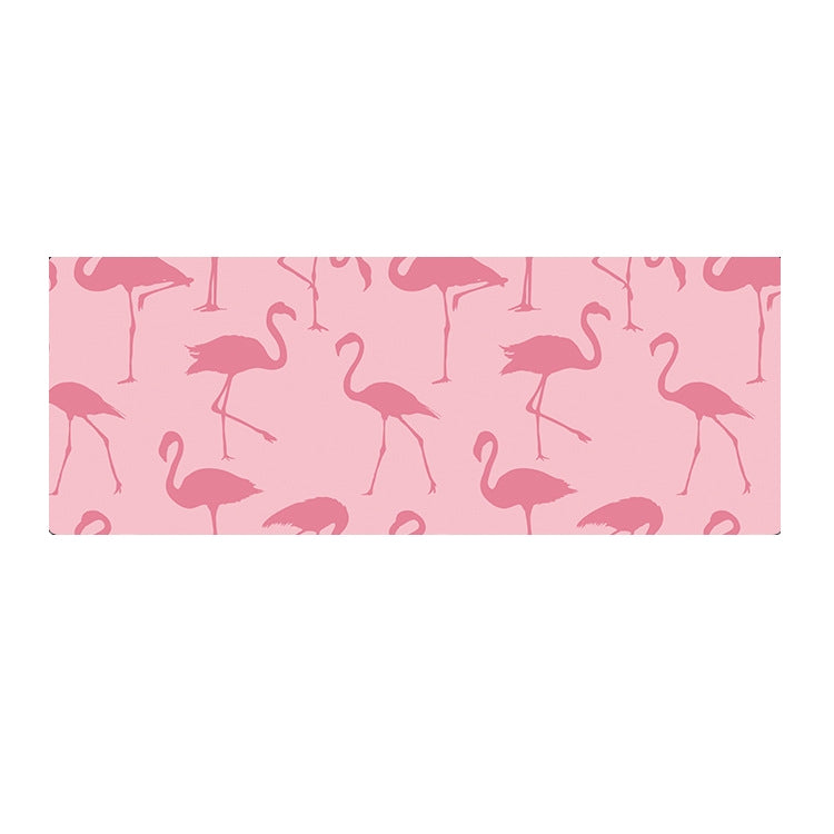800x300x5mm Office Learning Rubber Mouse Pad Table Mat(7 Flamingo) by buy2fix