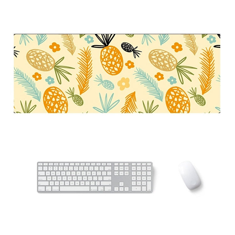 900x400x5mm Office Learning Rubber Mouse Pad Table Mat(3 Creative Pineapple) by buy2fix