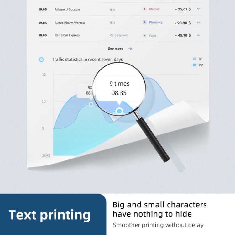 3 PCS Jasoz USB Printing Data Cable Oxygen-Free Copper Core, Cable Length: 8m by buy2fix