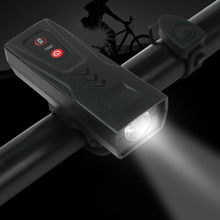 BG-1901 Bicycle USB Charging Speaker Front Lamp Multi-Function Cycling Equipment(Black) by buy2fix