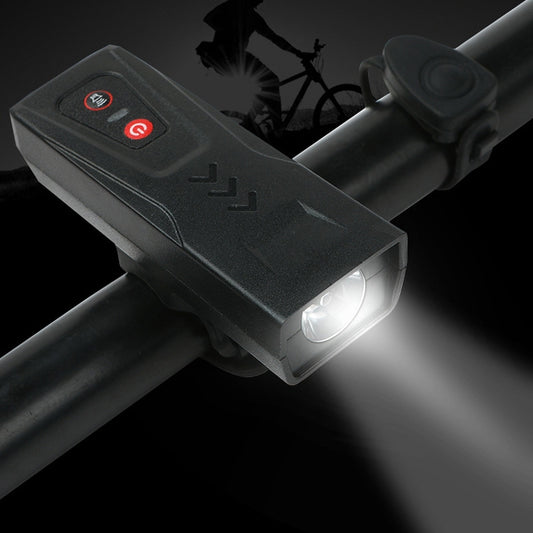 BG-1901 Bicycle USB Charging Speaker Front Lamp Multi-Function Cycling Equipment(Black) by buy2fix