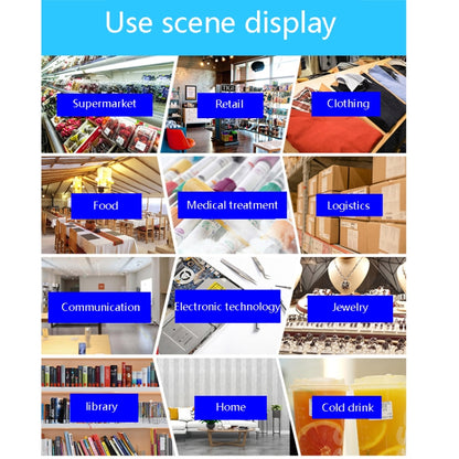 Three-Proof Thermal Paper Three-Row Bar Code Non-Adhesive Printing Paper, Size: 30 x 25mm (5000 Pieces) by buy2fix