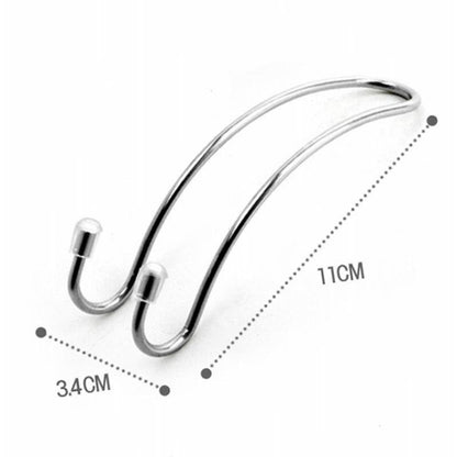 Clips Automotive Metal Car Seat Hook Auto Headrest Hanger Bag Holder for Car Bag Purse Cloth Grocery Storage Auto Fastener by buy2fix