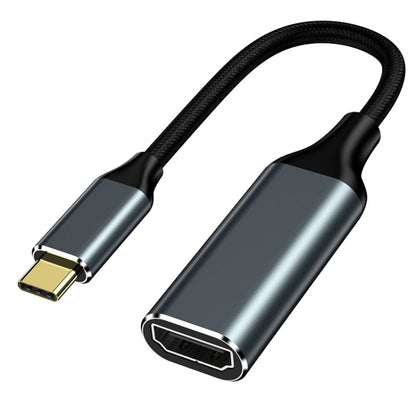 HW-TC01A USB 3.1 Type-C To HDMI Adapter Cable For Computer Phone Projectior(Black) by buy2fix