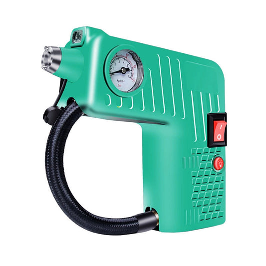 YX-301 12V Multi-Function Car Electric Portable Hand-Held Inflatable Pump(Green) - Inflatable Pump by buy2fix | Online Shopping UK | buy2fix