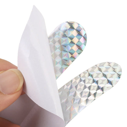 2 PCS High-brightness Laser Reflective Strip Warning Tape Decal Car Reflective Stickers Safety Mark(Green) by buy2fix