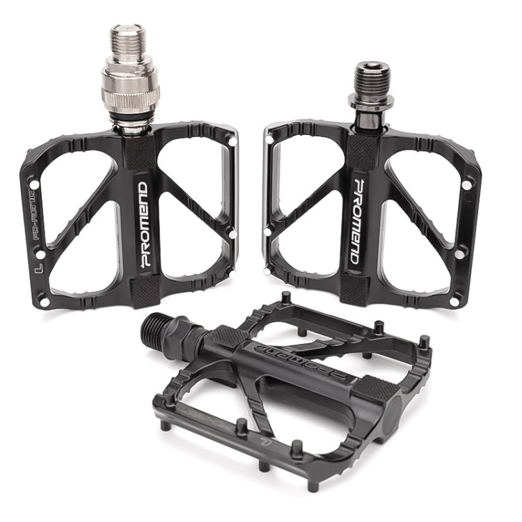 PD-R27 1 Pair PROMEND Bicycle Pedal Road Bike Aluminum Alloy Bearing Quick Release Folding Pedal by PROMEND