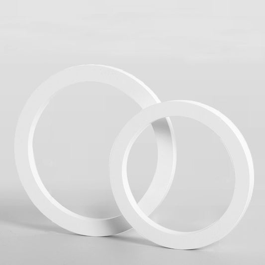 Dual Circular Rings Solid Wood Geometric Polygon Camera Props Creative Photography Ornaments - Wooden Props by buy2fix | Online Shopping UK | buy2fix