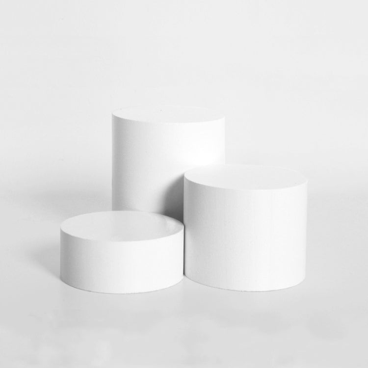 Thick Cylinder Combination Solid Wood Geometric Polygon Camera Props Creative Photography Ornaments by buy2fix