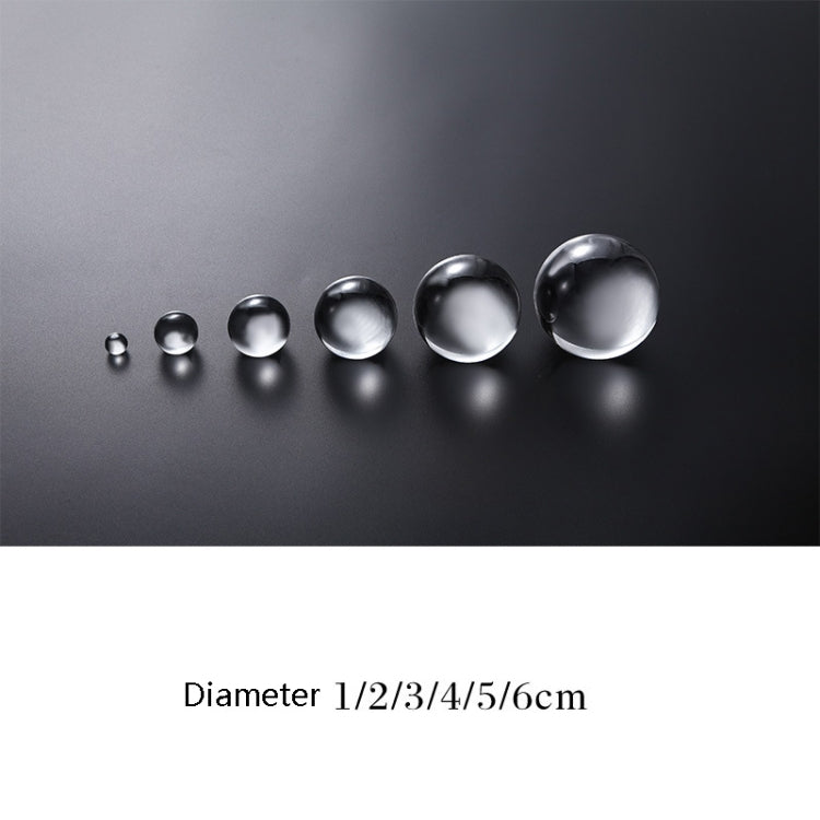 6 PCS Transparent Round Sphere  Transparent Acrylic Geometric Photo Props Photography Background Plate Ornaments - Acrylic Props by buy2fix | Online Shopping UK | buy2fix