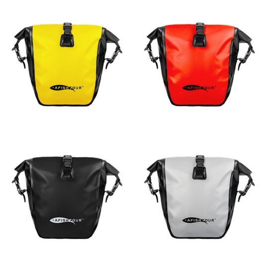 AFISHTOUR FB2039 Outdoor Sports Waterproof Bicycle Bag Large Capacity Cycling Bag, Size: 15L(Yellow) by AFISHTOUR