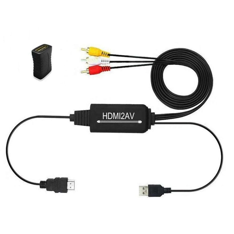RL-HTAL1 HDMI to AV Converter Specification： Male to Male Confinement + HDMI Converter by buy2fix