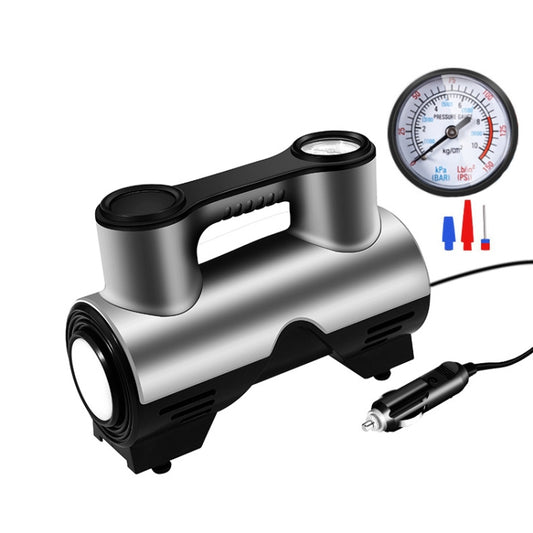 Car Inflatable Pump Portable Small Automotive Tire Refiner Pump, Style: Wired Pointer With Lamp - Inflatable Pump by buy2fix | Online Shopping UK | buy2fix