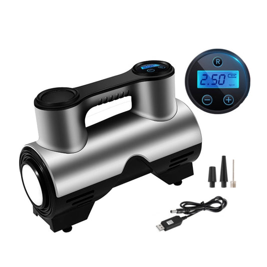 Car Inflatable Pump Portable Small Automotive Tire Refiner Pump, Style: Wireless Digital Display With Lamp - Inflatable Pump by buy2fix | Online Shopping UK | buy2fix