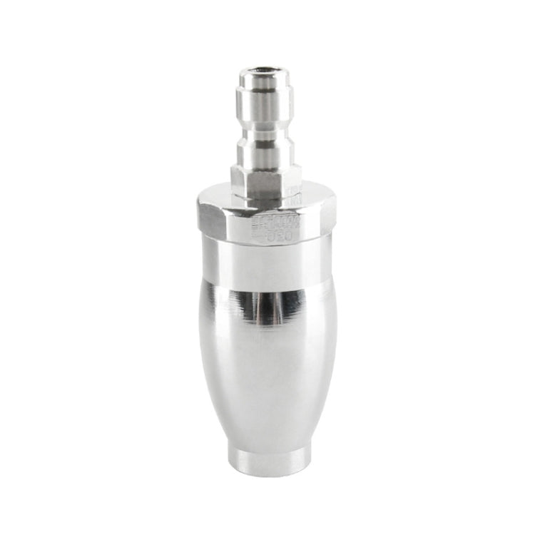 Electroplated Pure Copper Rotating Nozzle 360 Degree Fast Rotation 1/4 Quick-Insert Ceramic Spool - Car Washer & Accessories by buy2fix | Online Shopping UK | buy2fix