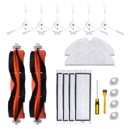 20 PCS/Set Hypa+Water Tank Filter+Side Brush+Main Brush+Mop+Small Brush For Mijia/Rock Sweeper - For Xiaomi Accessories by buy2fix | Online Shopping UK | buy2fix