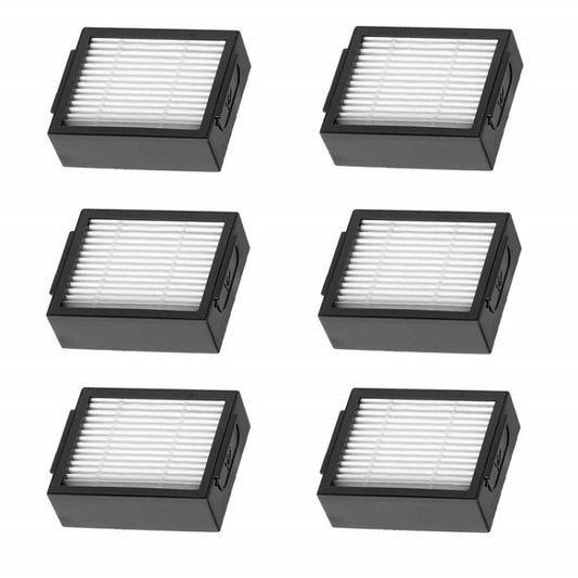 Sweeping Robot Hypa Filter For iRobot I7 I7+ E5 E6(6 Filters + Brush) - For iRobot Accessories by buy2fix | Online Shopping UK | buy2fix