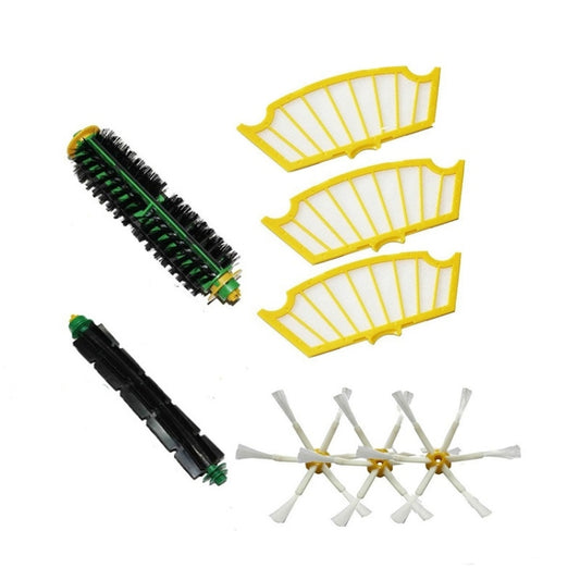 8 PCS / Set Sweeper Rolling Brush + Side Brush + Filter + Brush For iRobot Roomba 500 Series(Carton Packaging) - For iRobot Accessories by buy2fix | Online Shopping UK | buy2fix