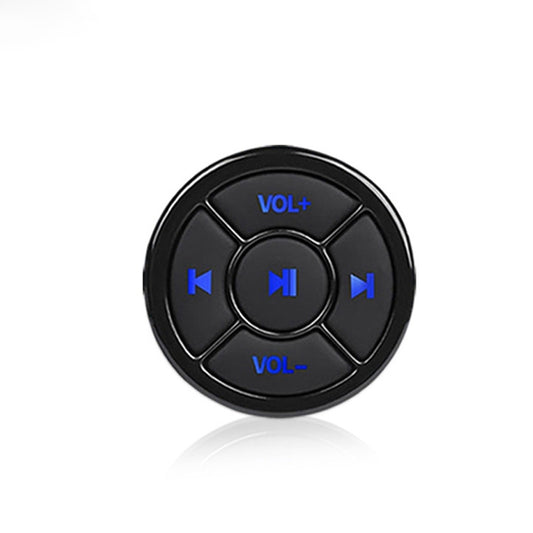 Car Mobile Phone Remote Control Bluetooth Wireless Multimedia Button Remote Control Music Playback Selfie, Colour: Black - Bluetooth Car Kits by buy2fix | Online Shopping UK | buy2fix
