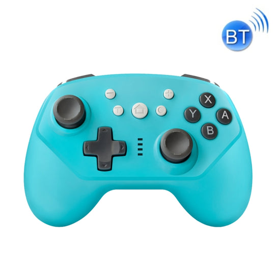 Poignée de jeu Bluetooth sans fil SW-01 avec mini vibration de sensation corporelle à six axes pour Nintendo Switch Lite (bleu)